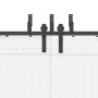 Kit de herrajes para puertas correderas acero negro 366 cm von , Türartikel - Ref: Foro24-3295741, Preis: 235,51 €, Rabatt: %