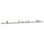 Kit de herrajes para puerta corredera 200 cm acero plateado von , Türartikel - Ref: Foro24-3295760, Preis: 225,39 €, Rabatt: %