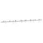 Kit de herrajes para puerta corredera 400 cm acero plateado von , Türartikel - Ref: Foro24-3295774, Preis: 455,11 €, Rabatt: %