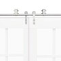 Kit de herrajes para puerta corredera 400 cm acero plateado von , Türartikel - Ref: Foro24-3295774, Preis: 455,11 €, Rabatt: %