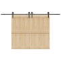 Kit de herrajes para puertas correderas acero negro 366 cm von , Türartikel - Ref: Foro24-3295797, Preis: 95,88 €, Rabatt: %