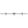Kit de herrajes para puertas correderas acero negro 366 cm von , Türartikel - Ref: Foro24-3295797, Preis: 95,88 €, Rabatt: %