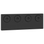 Kit de herrajes para puertas correderas acero negro 305 cm de , Artículos para puertas - Ref: Foro24-3295781, Precio: 127,78 ...