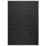 Alfombra ZIZUR apariencia yute interior exterior antracita de , Alfombras - Ref: Foro24-4010335, Precio: 83,66 €, Descuento: %