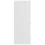 Glossy white plywood bathroom cabinet 30x30x80 cm by vidaXL, Bathroom furniture - Ref: Foro24-804994, Price: 53,86 €, Discoun...