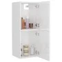 Badezimmerschrank aus glänzend weißem Sperrholz, 30 x 30 x 80 cm von vidaXL, Badezimmermöbel - Ref: Foro24-804994, Preis: 53,...