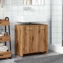 Mueble de lavabo de baño madera roble artisan 60x33x60 cm by , Bathroom furniture - Ref: Foro24-856040, Price: 52,16 €, Disco...