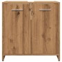 Mueble de lavabo de baño madera roble artisan 60x33x60 cm by , Bathroom furniture - Ref: Foro24-856040, Price: 52,16 €, Disco...