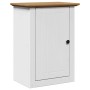 Juego muebles baño BODO 3pzas madera maciza pino blanco marrón by , Bathroom furniture - Ref: Foro24-3307648, Price: 242,29 €...