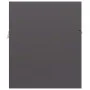 Waschbeckenschrank aus glänzend grauem Sperrholz, 90 x 38,5 x 46 cm von vidaXL, Badezimmermöbel - Ref: Foro24-804673, Preis: ...