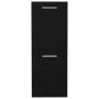 Black plywood bathroom cabinet 30x30x80 cm by vidaXL, Bathroom furniture - Ref: Foro24-804989, Price: 44,88 €, Discount: %