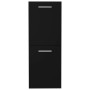Schwarzer Badezimmerschrank aus Sperrholz, 30 x 30 x 80 cm von vidaXL, Badezimmermöbel - Ref: Foro24-804989, Preis: 45,63 €, ...