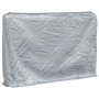 Leñero con protector de lluvia 200x25x150 cm acero galvanizado by , Firewood bags and holders - Ref: Foro24-4100710, Price: 4...