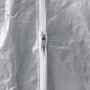 Leñero con protector de lluvia 200x25x150 cm acero galvanizado by , Firewood bags and holders - Ref: Foro24-4100710, Price: 4...