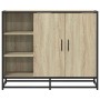 Aparador de madera de ingeniería roble Sonoma 92x35x76 cm by , Sideboards - Ref: Foro24-849020, Price: 115,48 €, Discount: %