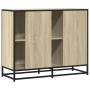 Aparador de madera de ingeniería roble Sonoma 92x35x76 cm by , Sideboards - Ref: Foro24-849020, Price: 115,48 €, Discount: %