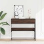 Mesa consola madera de ingeniería marrón roble 90x35x80 cm von , Seitentische - Ref: Foro24-849178, Preis: 73,54 €, Rabatt: %