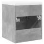 Set muebles de baño 2 piezas madera contrachapada gris hormigón de , Muebles de baño - Ref: Foro24-3324857, Precio: 117,72 €,...
