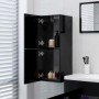 Schwarzer Badezimmerschrank aus Sperrholz, 30 x 30 x 80 cm von vidaXL, Badezimmermöbel - Ref: Foro24-804989, Preis: 45,63 €, ...