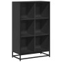 Estantería librería madera ingeniería negra 65,5x33x107,5 cm von , Bücherregale und Regale - Ref: Foro24-849159, Preis: 84,99...