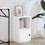 Estantería de madera de ingeniería blanca 31x24x52 cm von , Bücherregale und Regale - Ref: Foro24-860319, Preis: 34,62 €, Rab...