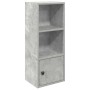 Estantería de madera de ingeniería gris hormigón 31x24x77 cm de , Librerías y estanterías - Ref: Foro24-860331, Precio: 39,23 €
