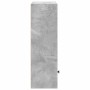 Estantería de madera de ingeniería gris hormigón 31x24x77 cm de , Librerías y estanterías - Ref: Foro24-860331, Precio: 37,87...