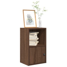 Estantería de madera de ingeniería marrón roble 31x24x52 cm by , Bookcases and shelves - Ref: Foro24-860325, Price: 38,84 €, ...