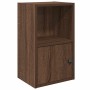Estantería de madera de ingeniería marrón roble 31x24x52 cm von , Bücherregale und Regale - Ref: Foro24-860325, Preis: 39,01 ...