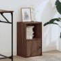 Estantería de madera de ingeniería marrón roble 31x24x52 cm von , Bücherregale und Regale - Ref: Foro24-860325, Preis: 39,01 ...