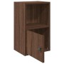 Estantería de madera de ingeniería marrón roble 31x24x52 cm von , Bücherregale und Regale - Ref: Foro24-860325, Preis: 39,01 ...