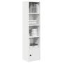 Estantería de madera de ingeniería blanca 31x24x127 cm von , Bücherregale und Regale - Ref: Foro24-860346, Preis: 53,35 €, Ra...