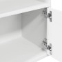 Estantería de madera de ingeniería blanca 31x24x127 cm von , Bücherregale und Regale - Ref: Foro24-860346, Preis: 53,35 €, Ra...