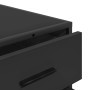 Cajonera de madera contrachapada negro 70x41x56 cm de , Cajoneras - Ref: Foro24-849074, Precio: 92,86 €, Descuento: %