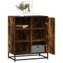 Aparador de madera de ingeniería roble ahumado 62x35x76 cm von , Sideboards - Ref: Foro24-848996, Preis: 80,24 €, Rabatt: %