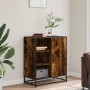Aparador de madera de ingeniería roble ahumado 62x35x76 cm von , Sideboards - Ref: Foro24-848996, Preis: 80,24 €, Rabatt: %