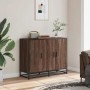 Aparador madera contrachapada marrón roble 94x35x76 cm by , Sideboards - Ref: Foro24-849008, Price: 97,95 €, Discount: %