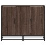 Aparador madera contrachapada marrón roble 94x35x76 cm by , Sideboards - Ref: Foro24-849008, Price: 97,95 €, Discount: %