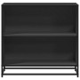 Estantería madera ingeniería negra 80,5x35x76 cm von , Bücherregale und Regale - Ref: Foro24-849104, Preis: 76,98 €, Rabatt: %