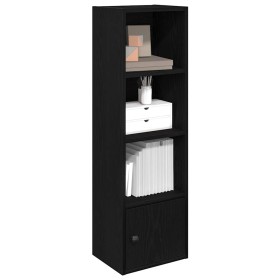 Estantería de madera de ingeniería roble negro 31x24x102 cm von , Bücherregale und Regale - Ref: Foro24-860338, Preis: 50,20 ...