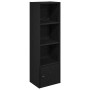 Estantería de madera de ingeniería roble negro 31x24x102 cm von , Bücherregale und Regale - Ref: Foro24-860338, Preis: 50,20 ...