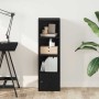Estantería de madera de ingeniería roble negro 31x24x102 cm von , Bücherregale und Regale - Ref: Foro24-860338, Preis: 50,20 ...