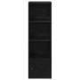 Estantería de madera de ingeniería roble negro 31x24x102 cm von , Bücherregale und Regale - Ref: Foro24-860338, Preis: 50,20 ...