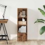 Estantería madera de ingeniería color envejecido 31x24x102 cm by , Bookcases and shelves - Ref: Foro24-860344, Price: 52,67 €...