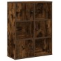 Estantería madera de ingeniería roble ahumado 60x24x76,5 cm von , Bücherregale und Regale - Ref: Foro24-860386, Preis: 62,50 ...