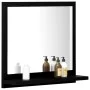 Badezimmerspiegel aus schwarzem Sperrholz, 40 x 10,5 x 37 cm von vidaXL, Badezimmerwaschtische - Ref: Foro24-804554, Preis: 2...