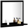 Black plywood bathroom mirror 40x10.5x37 cm by vidaXL, bathroom vanities - Ref: Foro24-804554, Price: 29,05 €, Discount: %