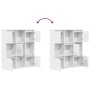 Estantería de madera de ingeniería blanca 89x24x101,5 cm von , Bücherregale und Regale - Ref: Foro24-860400, Preis: 98,87 €, ...