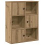 Estantería de madera de ingeniería roble artisan 60x24x76,5 cm von , Bücherregale und Regale - Ref: Foro24-860390, Preis: 65,...