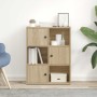 Estantería madera de ingeniería roble sonoma 60x24x76,5 cm by , Bookcases and shelves - Ref: Foro24-860384, Price: 69,67 €, D...